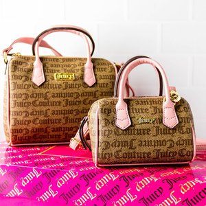 Juicy Couture Mommy and Me Speedy bag set - Chestnut Chino